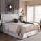 Baxton Studio Geneva Modern Grayish Beige Upholstered Full Size Headboard 124-6877 - alternate 2